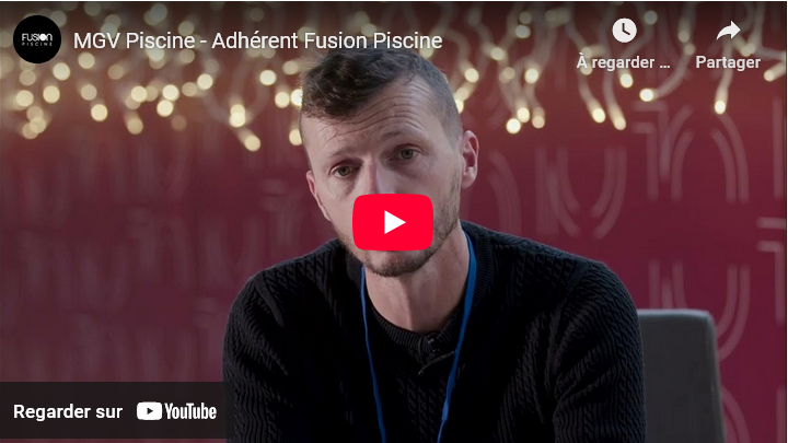MGV Piscine Béton expertise et réseau solide avec Fusion