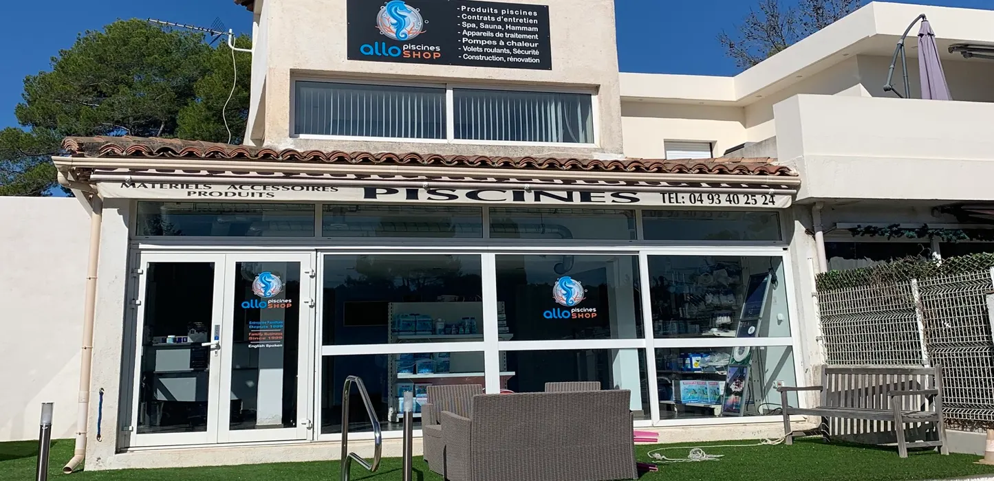 Magasin Allo Piscines Shop Mouans Sartoux