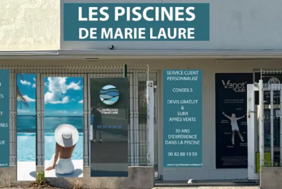 Magasin Les piscines de Marie Laure Saint-Cyr-sur-Mer