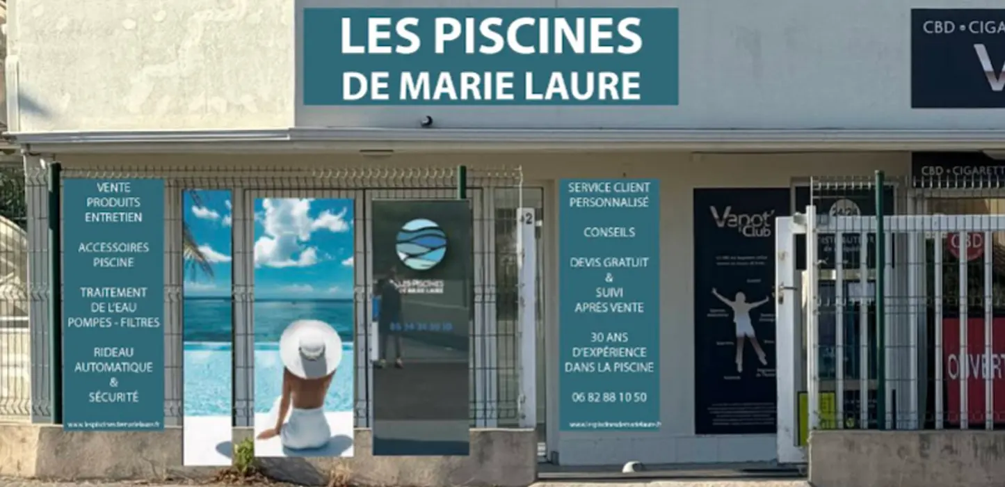 Magasin Les piscines de Marie Laure Saint-Cyr-sur-Mer