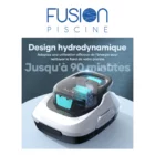 Design hydrodynamique Aiper Scuba 800 Robot Nettoyeur de Piscine