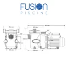 Dimensions Fusion Pump Pro