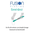 En fin de saison un simple lavage manuel ou backwash