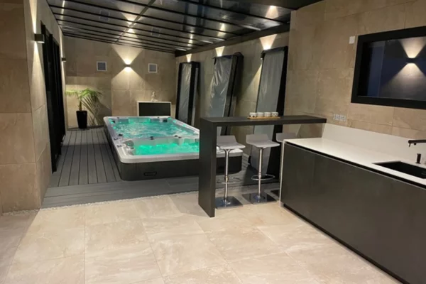 Vente spa et spa de nage Aqua Synergie Lanvollon