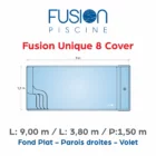 Fusion Unique 8 Cover - 9,00 m x 3,80 m x 1,50 m
