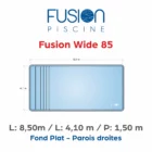 Fusion Wide 85 - 8,50m x 4,10 m x 1,50 m