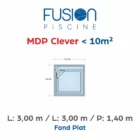 MDP Clever - 3,00 m x 3,00 m x 1,40 m