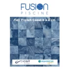 Membrane armee AQUASENSE SIGNATURE Fidji French Coast motif 8 x 8 cm Rouleau 1,65 x 25 ml