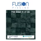 Membrane armee AQUASENSE SIGNATURE Fidji Green motif 8 x 8 cm Rouleau 1,65 x 25 ml