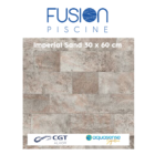 Membrane armee AQUASENSE SIGNATURE Imperial Sand motif 30 x 60 cm Rouleau 1,65 x 25 ml