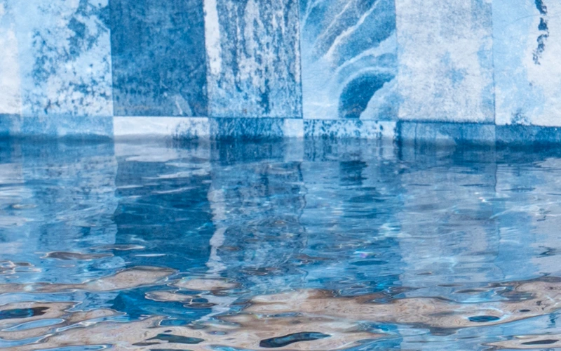 Pose membrane piscine PVC armé par Fusion Piscine