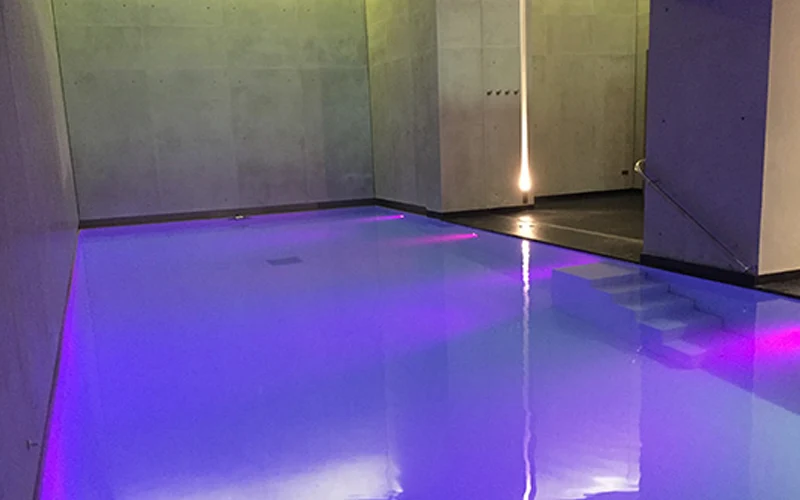 Changement d’escalier sur piscine existante