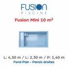 Fusion mini 3D -10m²
