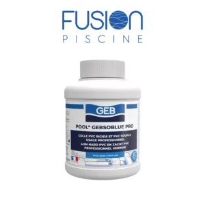 Colle canalisation PVC piscine GEB performance et précision