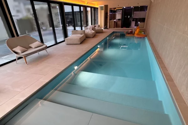 Constructeur piscine intérieure Aquaconcept Brest