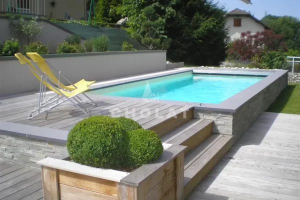 Construction piscine Chambery Cholat Jardins