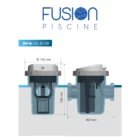 Dimensions électrolyseur au sel sel in modèle CL-SL120