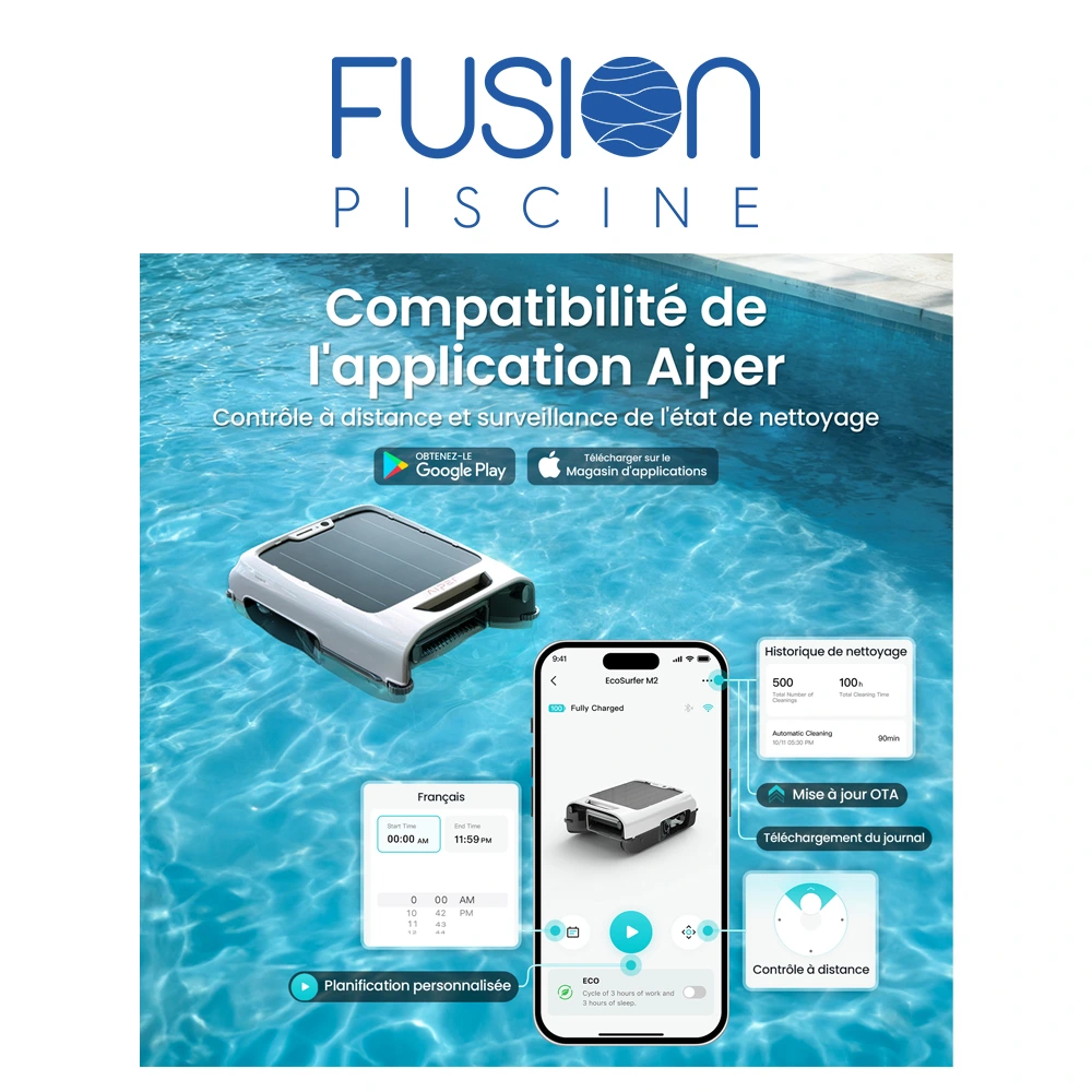 EcoSurfer M2 compatible application aiper smartphone