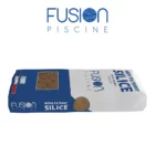 Charge filtrante silice pour filtre piscine haute performance