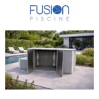 Local technique piscine double latéral